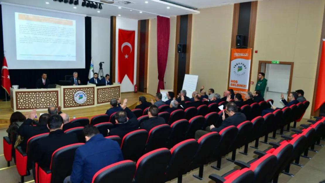 Yeşilyurt Belediye Meclisi 2023 Yılının İlk Toplantısını Yaptı