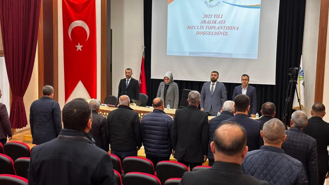 Yeşilyurt Belediye Meclisi 2023 yılı çalışmalarını tamamladı