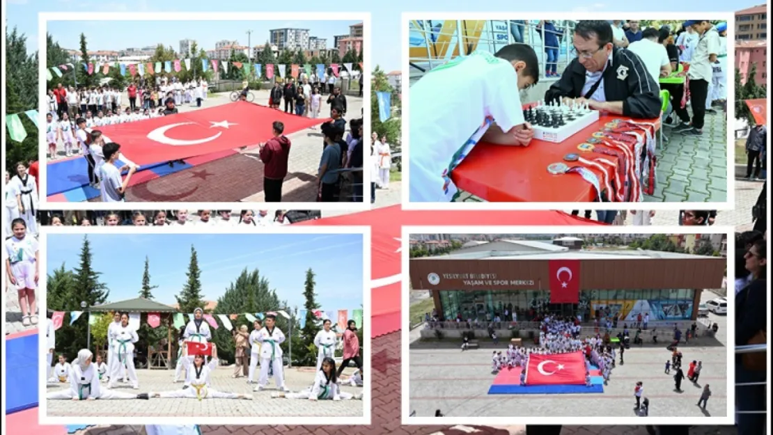 Yeşilyurt Belediyesi'nin '19 Mayıs Atatürk'ü Anma Gençlik Ve Spor Bayramı' Kutlama Programı Renkli Anlara Sahne Oldu