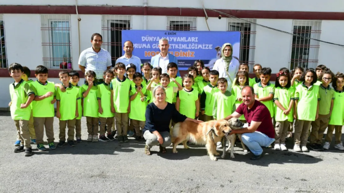 Yeşilyurt Belediyesi Tarımsal Hizmetler Müdürlüğünde '4 Ekim Hayvanları Koruma Günü' Özel Programı Düzenlendi