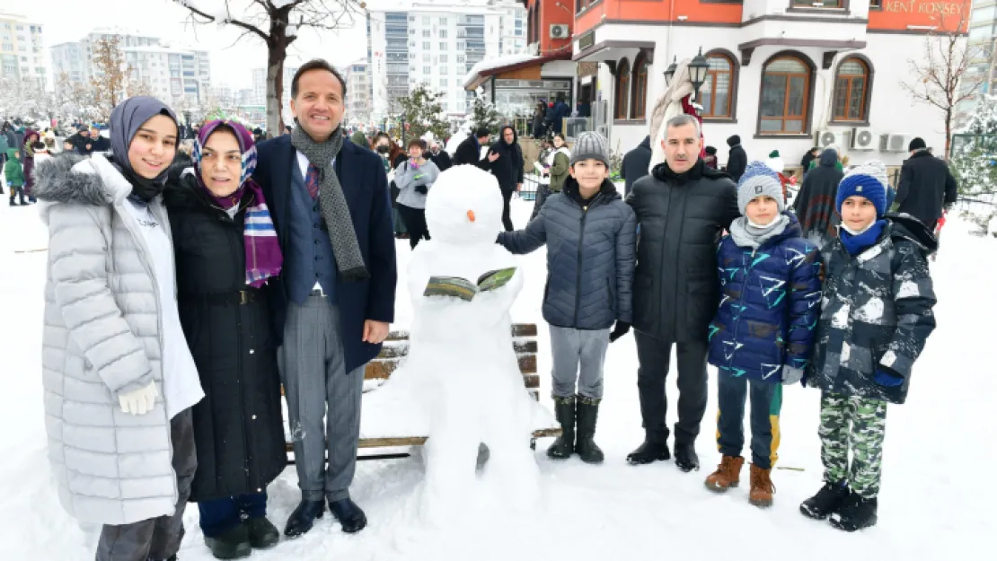 Yeşilyurt Kent Konseyinde Düzenlenen '1.Kartopu Ve Kardan Adamlar Şenlikleri' Renkli Anlara Sahne Oldu