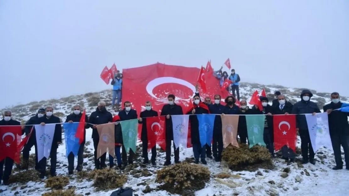 Yeşilyurt'ta, Sarıkamış Şehitleri Anısına Bürücek Yaylasında Anma Töreni Düzenlendi