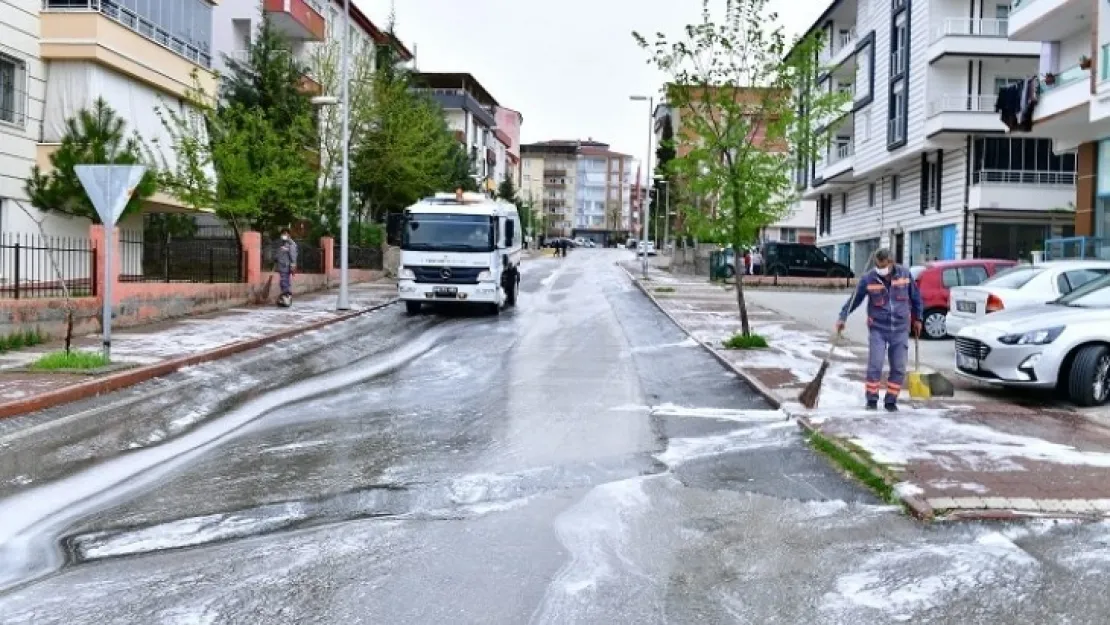 Yeşilyurt'un Dört Bir Tarafında 'Koronavirüs Salgını' Tedbirleri Artırıldı