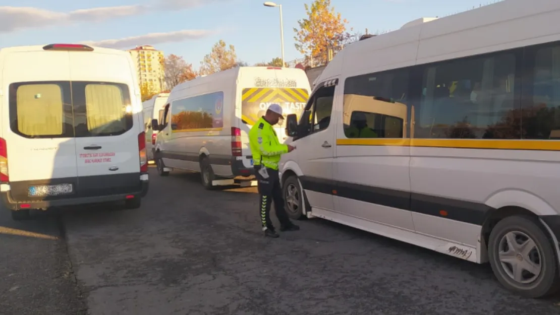 Yolcu ve yük taşımacılığı yapan araçlarda kış lastiği denetimi