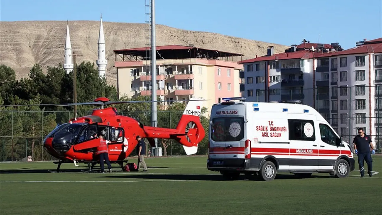 22 Yaşındaki Genç Yüksekten Düştü: Hava Ambulansı Devreye Girdi
