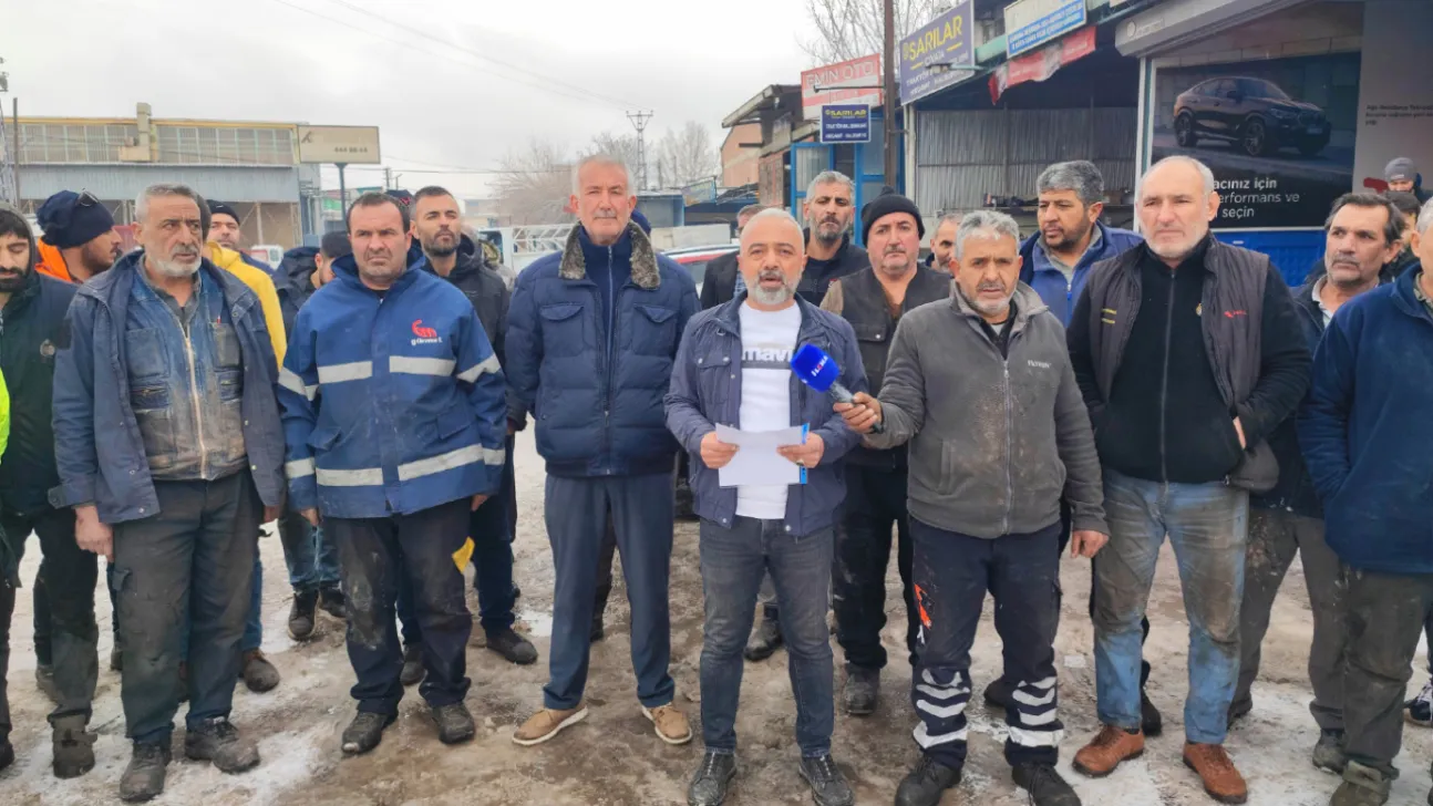 Malatya'da Sanayi Esnafı Tahliye Kararına Karşı Ayakta