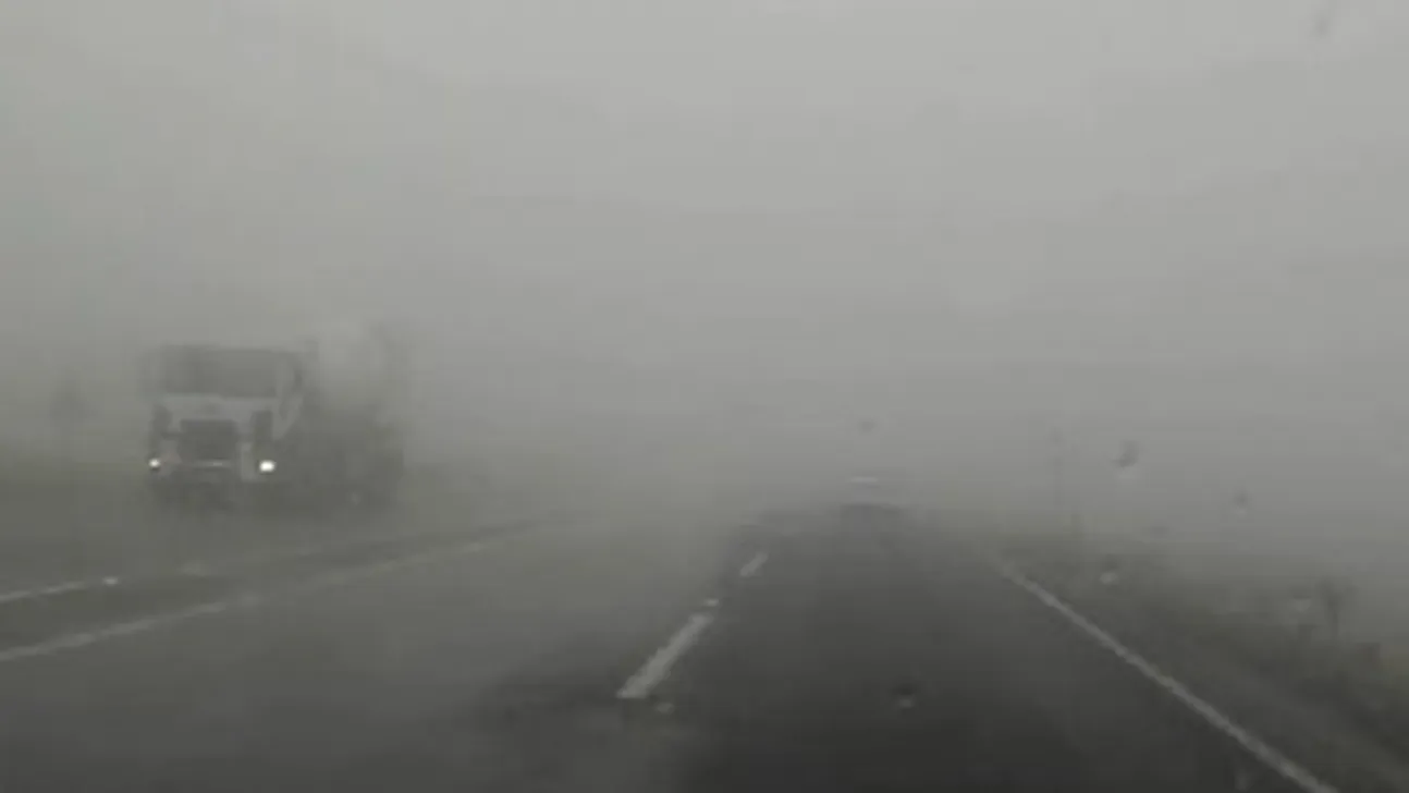 Malatya'da yoğun sis ulaşımı olumsuz etkiledi