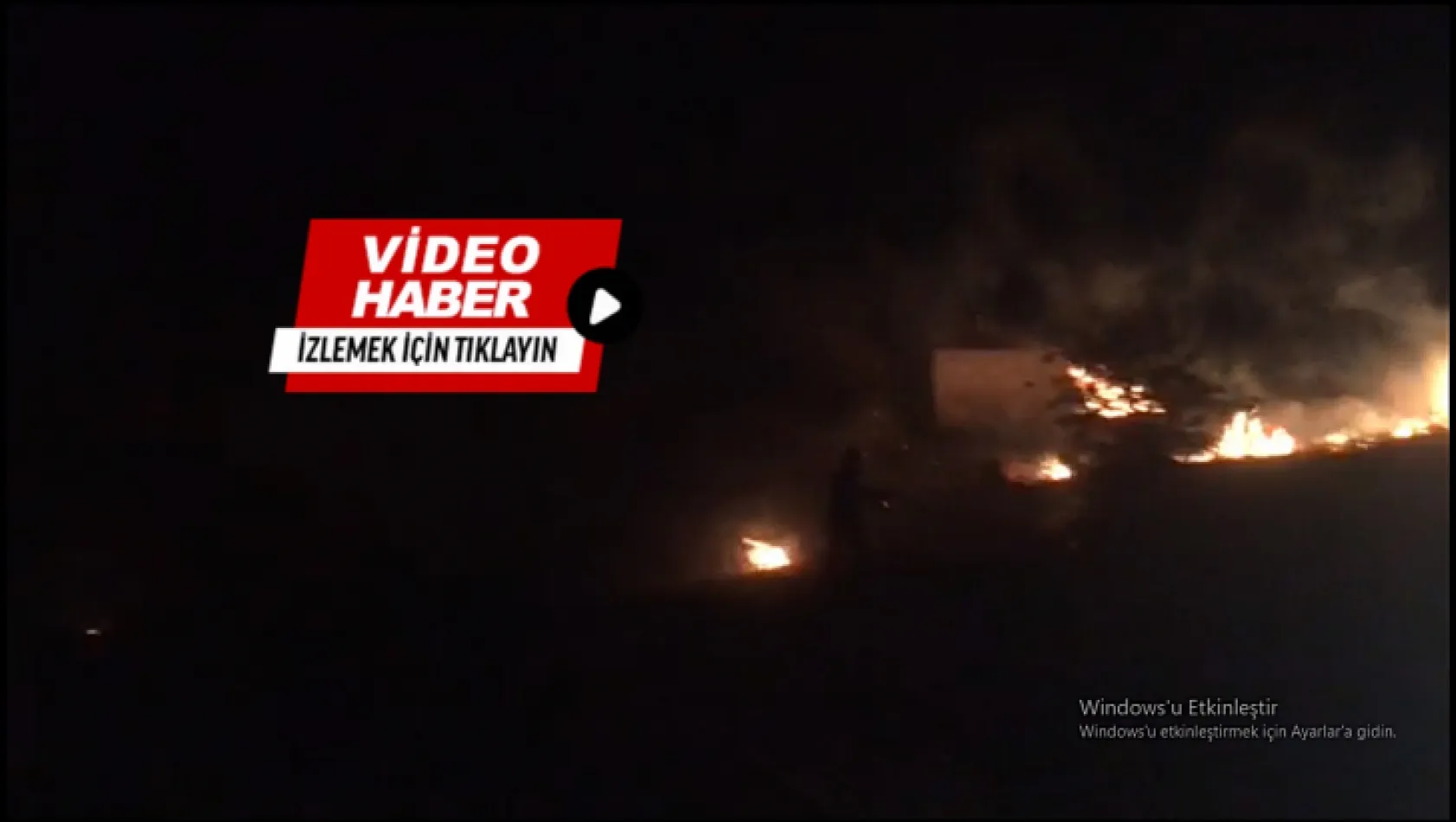 Hekimhan Ballıkaya'da Orman Yangını