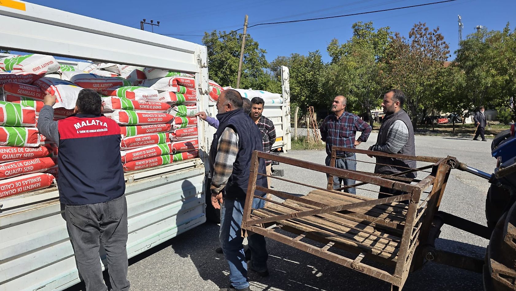 Malatya'da Üreticilere 30 Ton Yem Bitkisi Tohumu Desteği