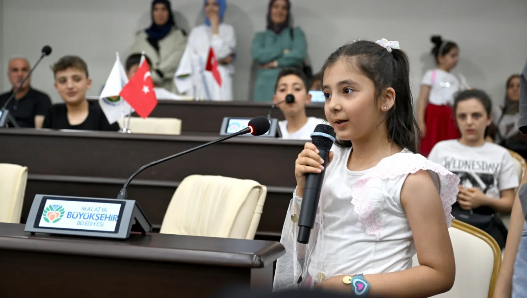 Malatya Kent Konseyi Çocuk Meclisi Başkan Sami Er İle Bir Araya Geldi