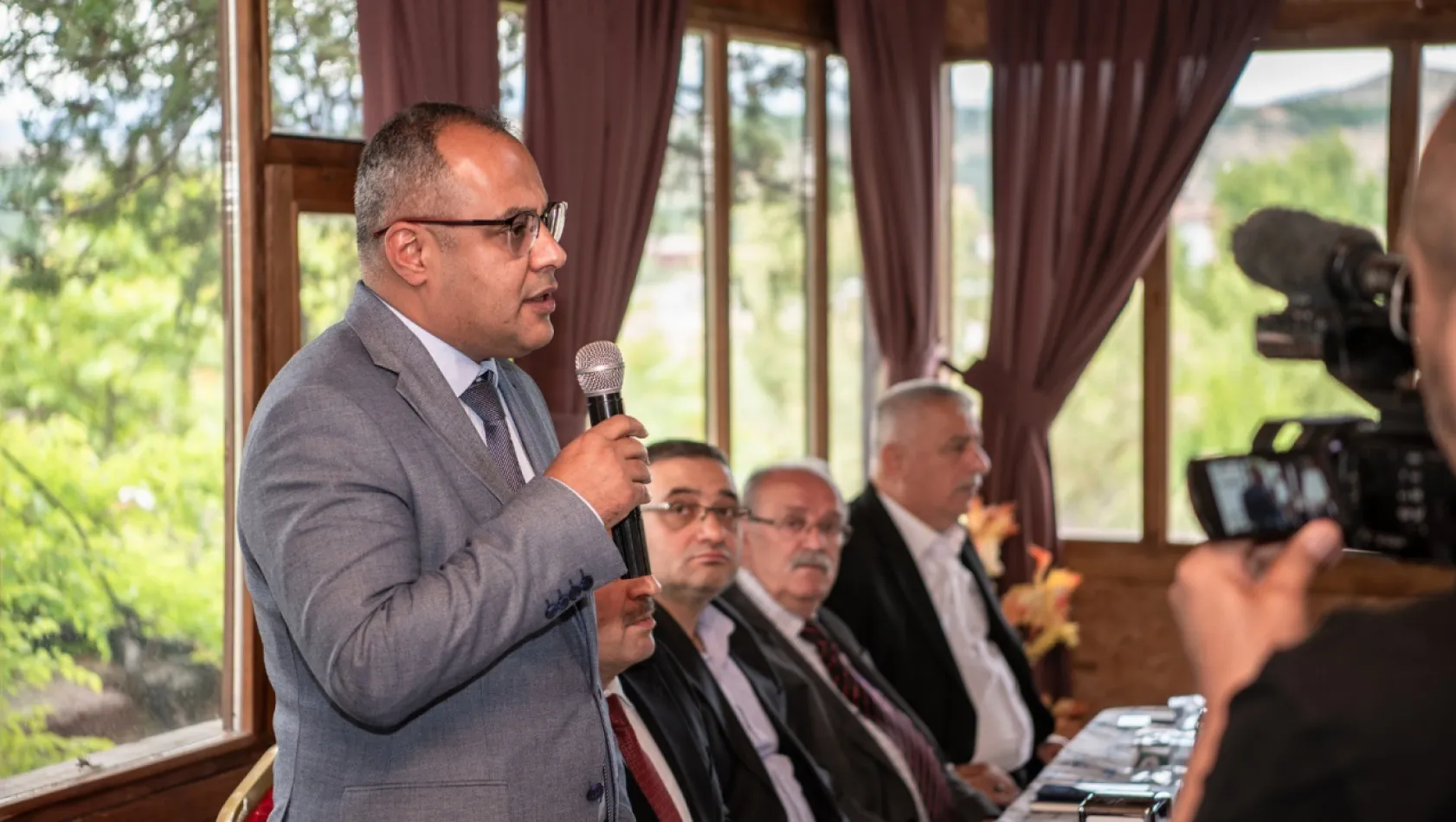 Maski Genel Müdürü Sinan Çeçen'den Darende'ye Ziyaret