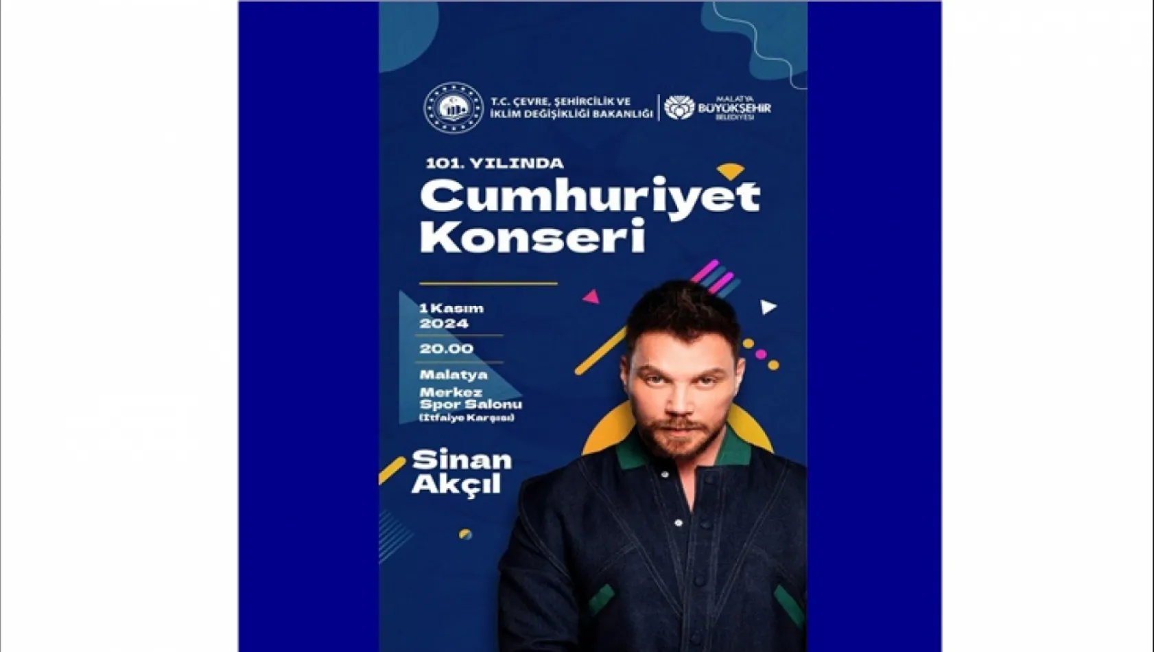 Sinan Akçıl Malatya'da Konser Verecek