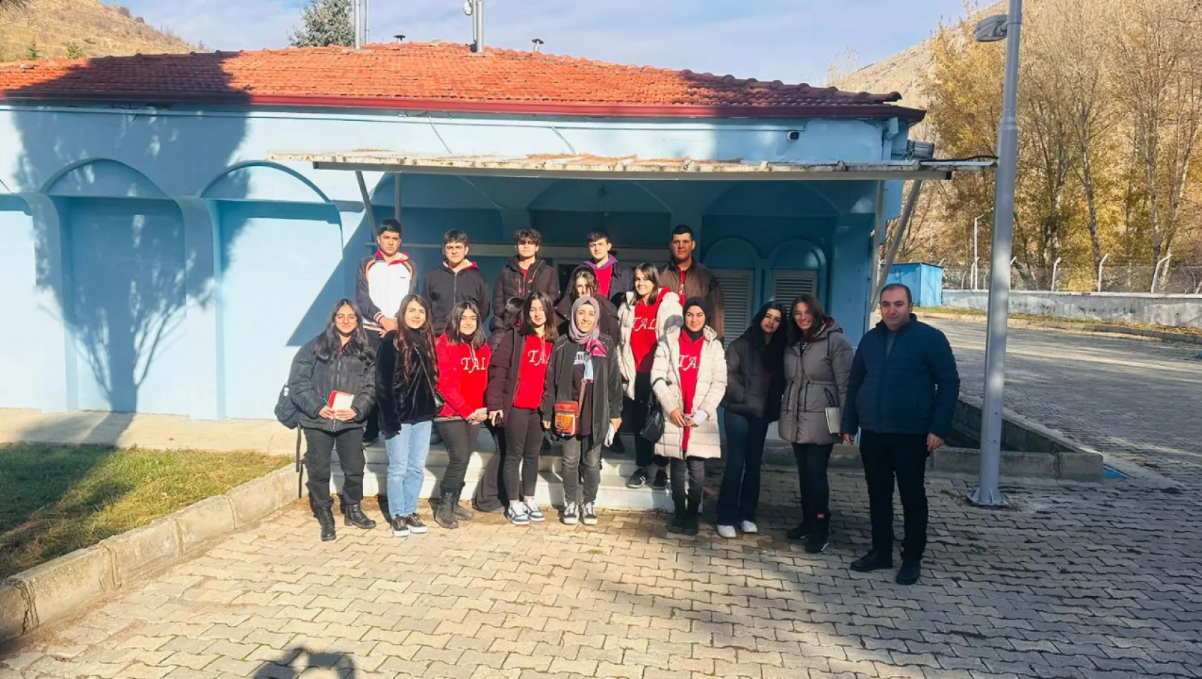 Tecde Anadolu Lisesi Öğrencilerinden Maski'ye Ziyaret