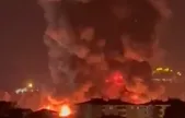 İstanbul'da elyaf-sünger fabrikasında büyük yangın
