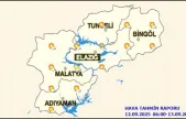 Malatya'da Bugün Hava Durumu