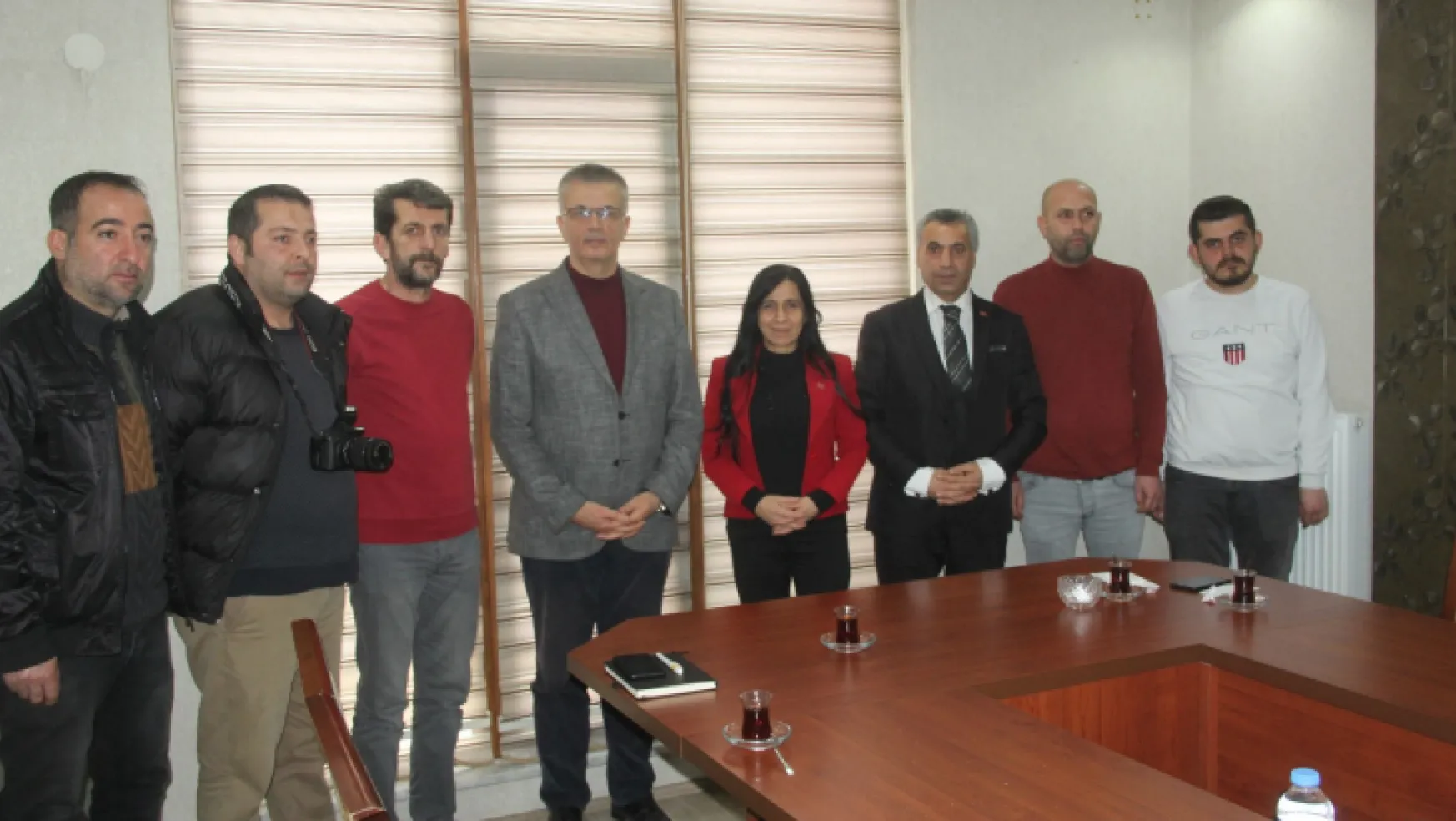 ABYB Malatya Şube Başkanı Yavuzkurt Prof.Dr. Gezerİ ziyaret etti.