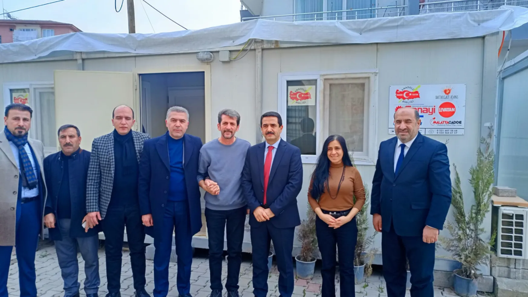 AK Parti Battalgazi Belediye Başkan Adayı Bayram Taşkın'dan ABYB'ye  ziyaret