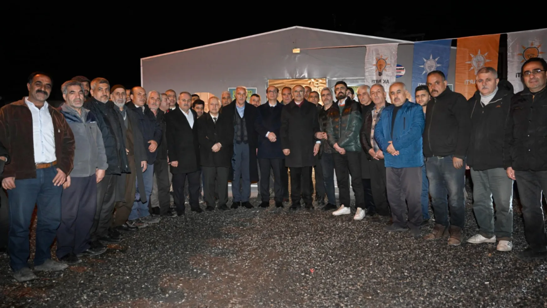 AK Parti Malatya Büyükşehir Belediye Başkan Adayı Sami Er, Yazıhan'da Toplu Açılış Törenine Katıldı