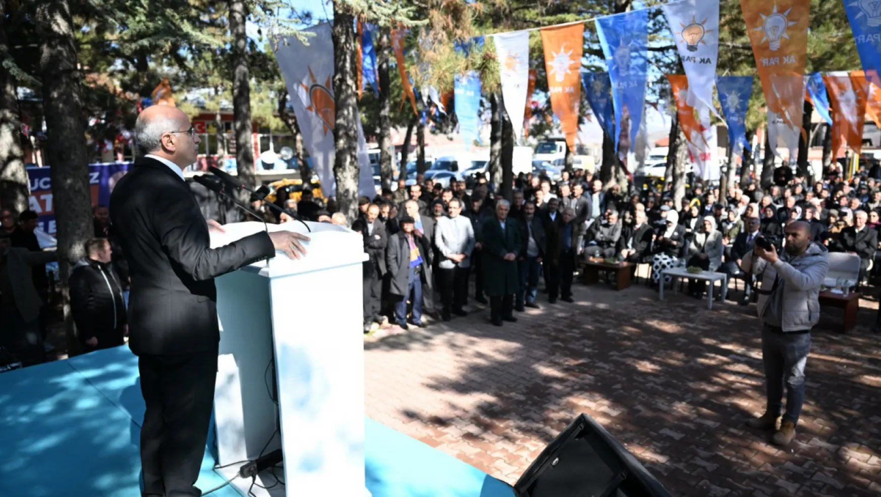Ak Parti Malatya Büyükşehir Belediye Başkan Adayı Sami Er Baba Ocağı Arapgir'de
