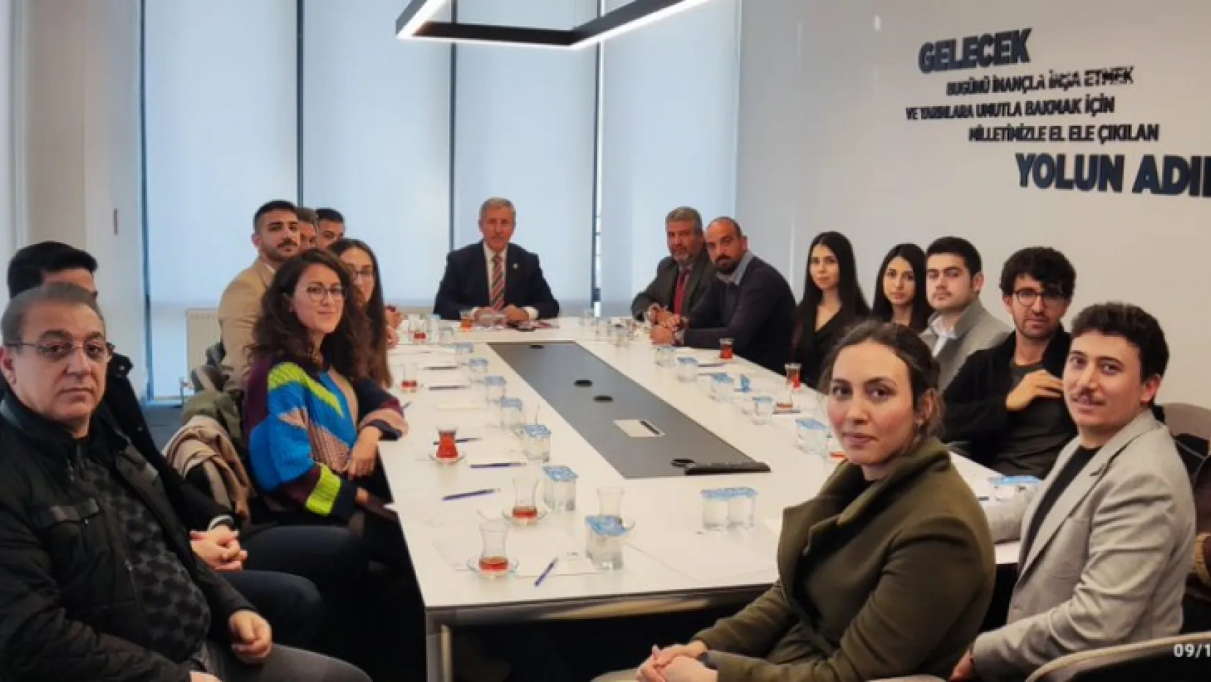 Atama Bekleyen Mimar Ve Mühendislerden Gelecek Partisine Ziyaret