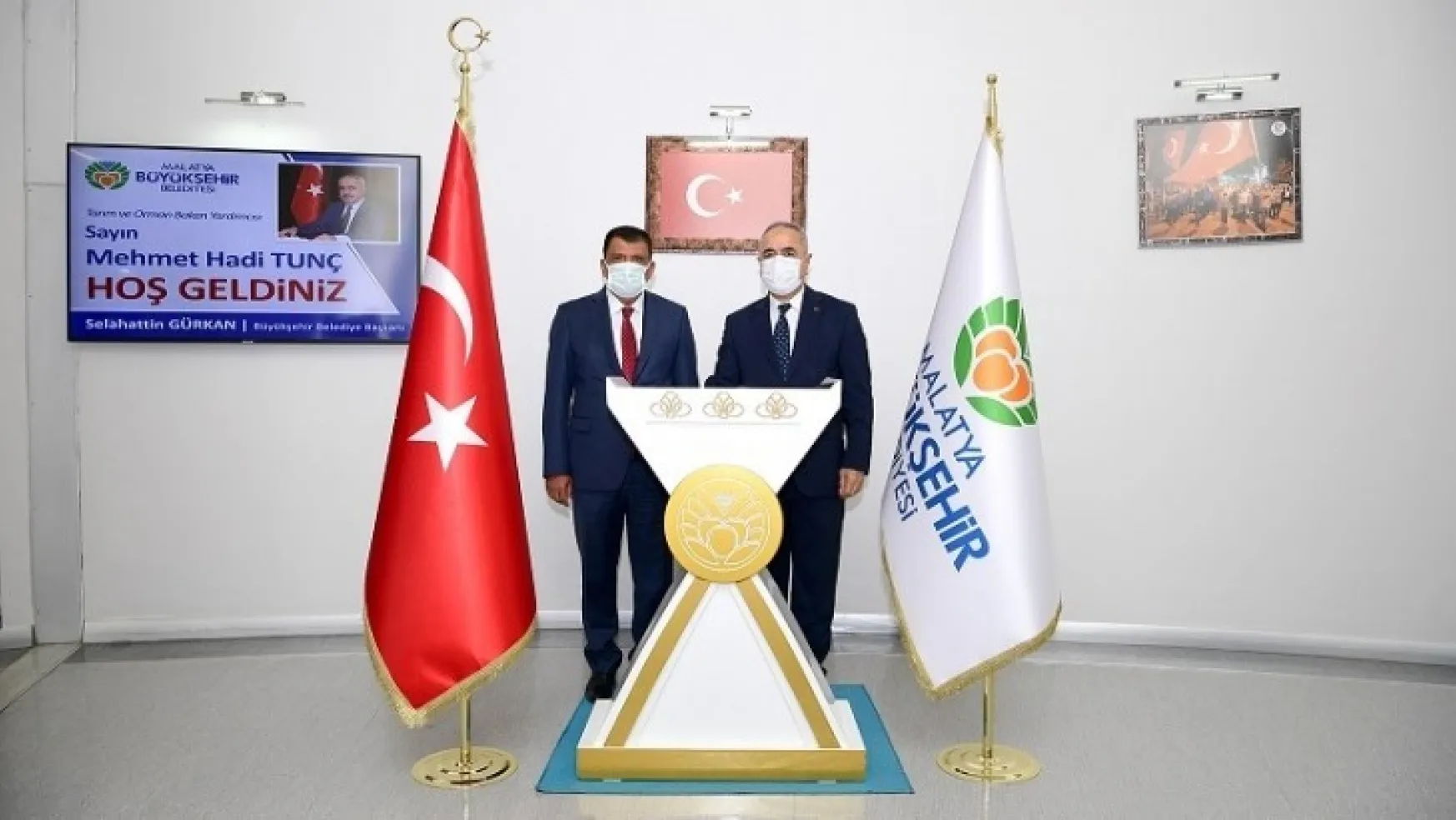 Bakan Yardımcısı Tunç'tan Başkan Gürkan'a Ziyaret