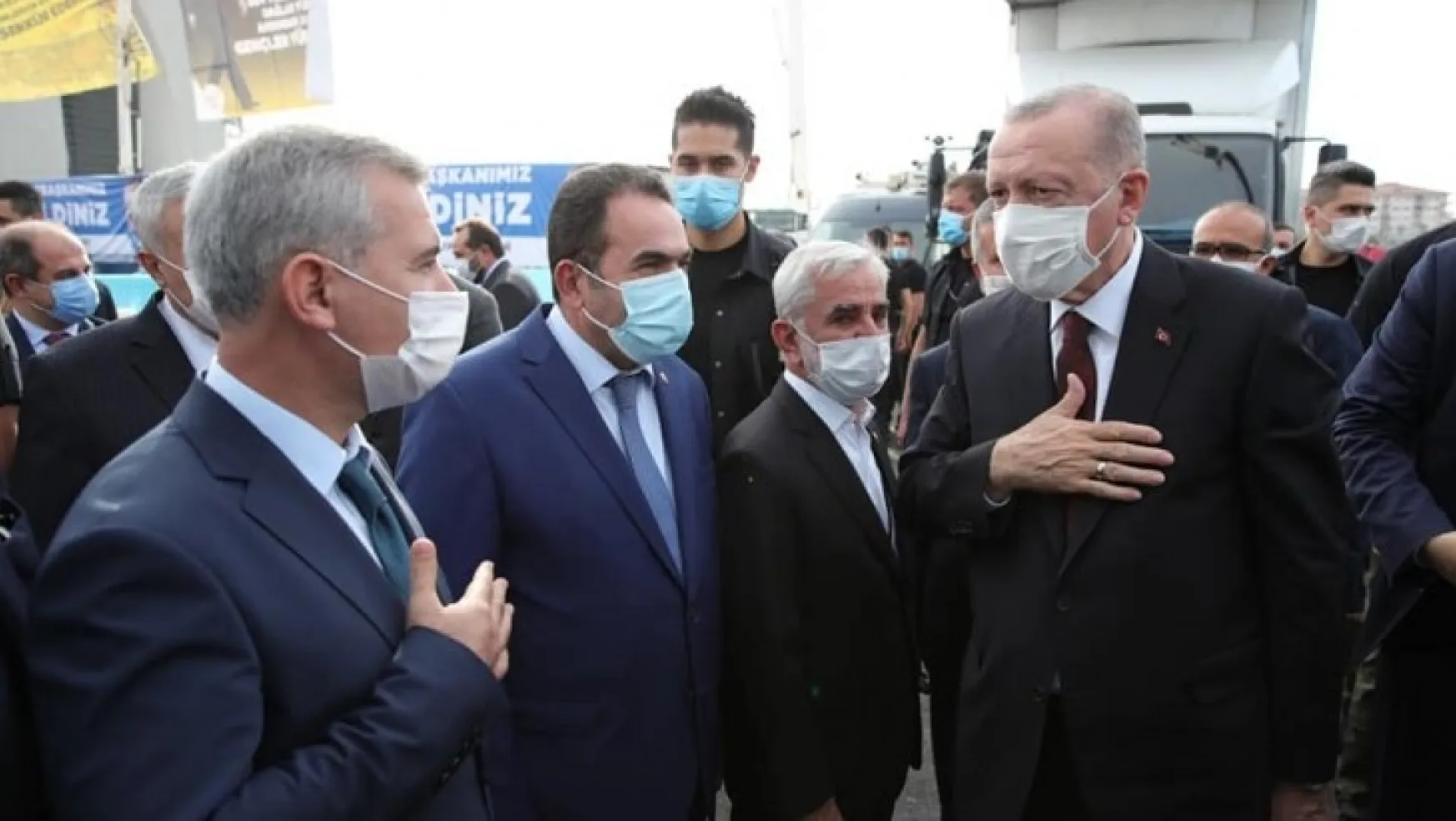 Başkan Çınar, Cumhurbaşkanı Erdoğan'ı Bağrına Basan Malatyalılara Teşekkür Etti