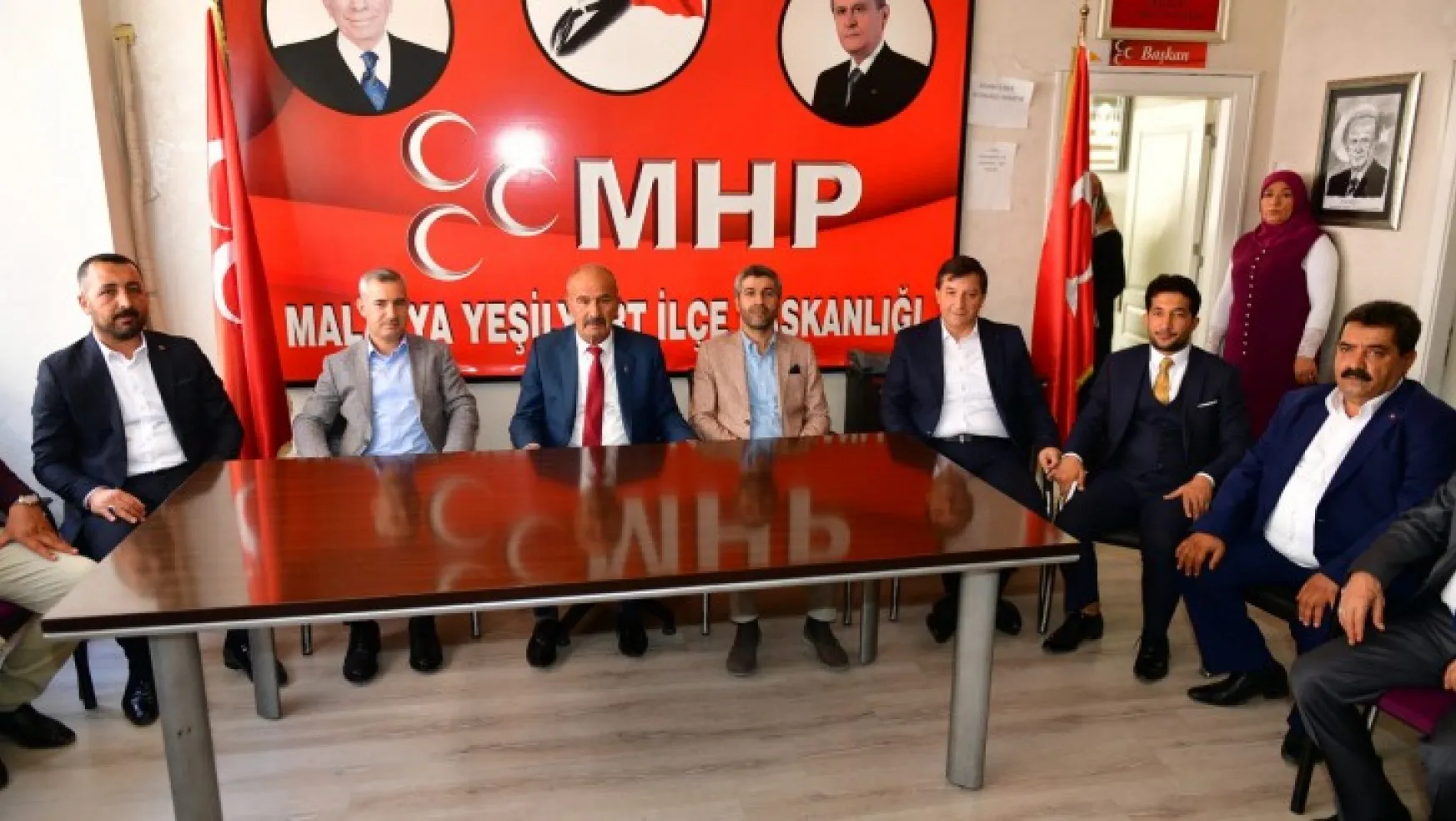 Başkan Çınar'dan MHP Teşkilatına Ziyaret