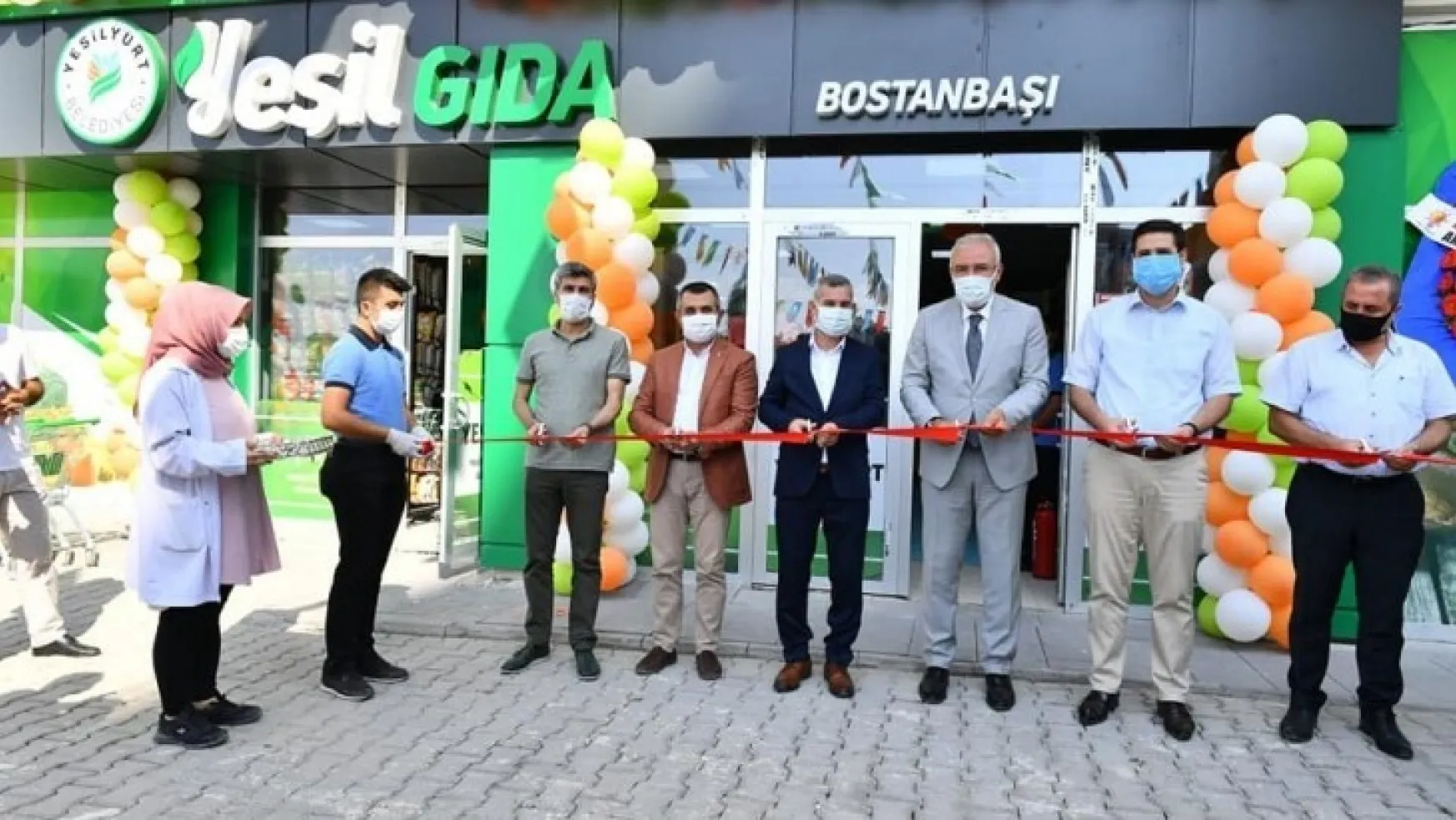 Başkan Çınar'ın 'Yeşil Gıda Market' Vaadi İlk Olarak Bostanbaşı'nda Gerçeğe Dönüştü