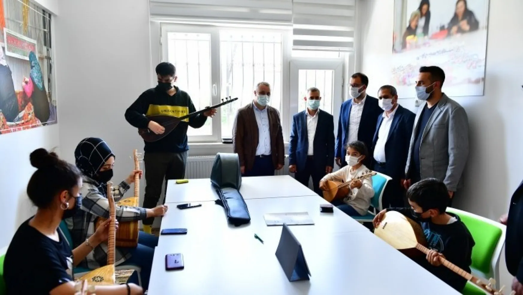 Başkan Çınar, Kiltepe Meslek Edindirme Merkezinde Ki Kursiyerlerle Biraraya Geldi