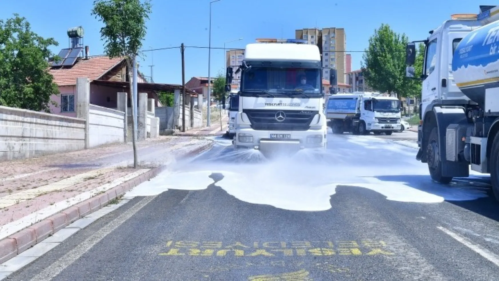 Başkan Çınar, Seyran Mahallesindeki Temizlik Çalışmalarını İnceledi