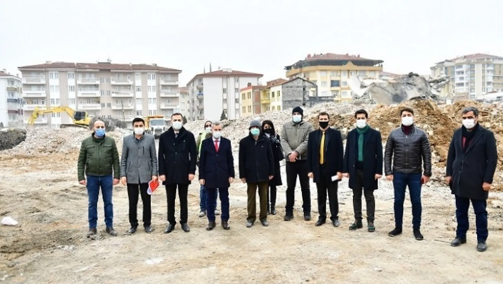 Başkan Çınar, Turgut Özal Mahallesi Kentsel Dönüşüm Proje Alanını İnceledi
