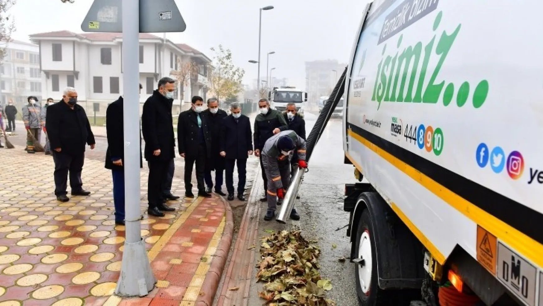 Başkan Çınar, Yeşiltepe'de Gerçekleşen Temizlik Hizmetlerini İnceledi