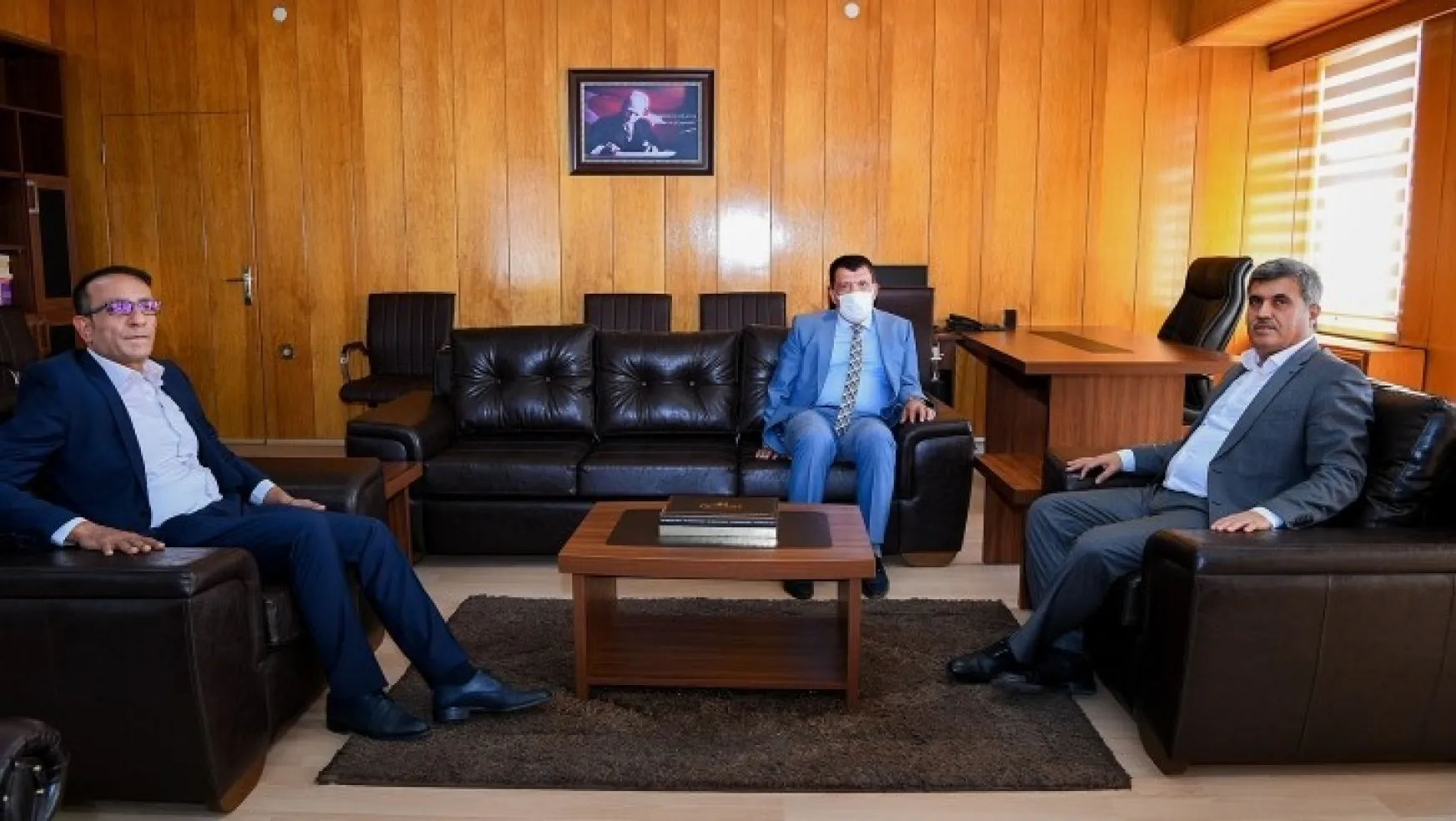 Başkan Gürkan  Adliye Sarayını Ziyaret Etti