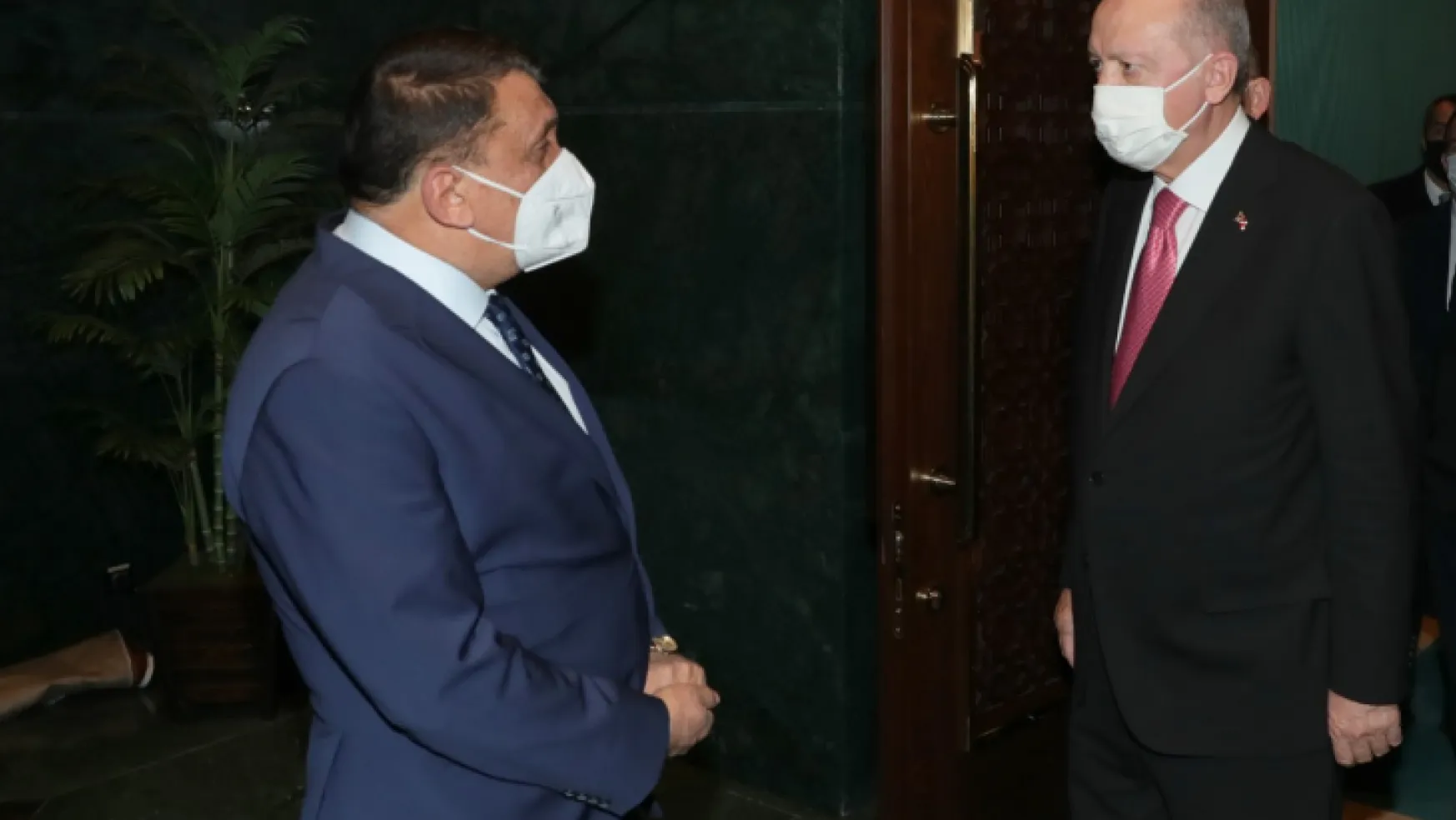 Başkan Gürkan, Cumhurbaşkanı Recep Tayyip Erdoğan İle Görüştü