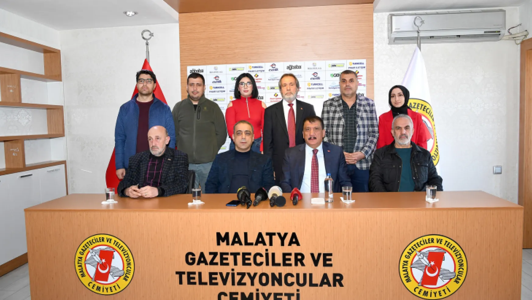 Başkan Gürkan'dan Malatya Gazeteciler Ve Televizyoncular Cemiyetine Ziyaret