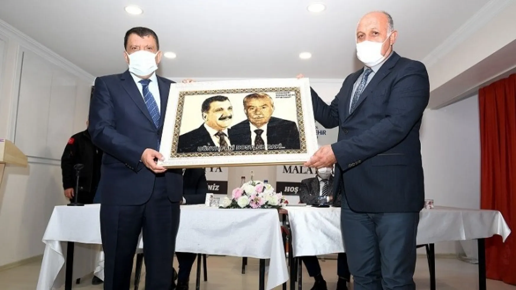 Başkan Gürkan Doğanşehir'de Muhtarlarla Bir Araya Geldi: