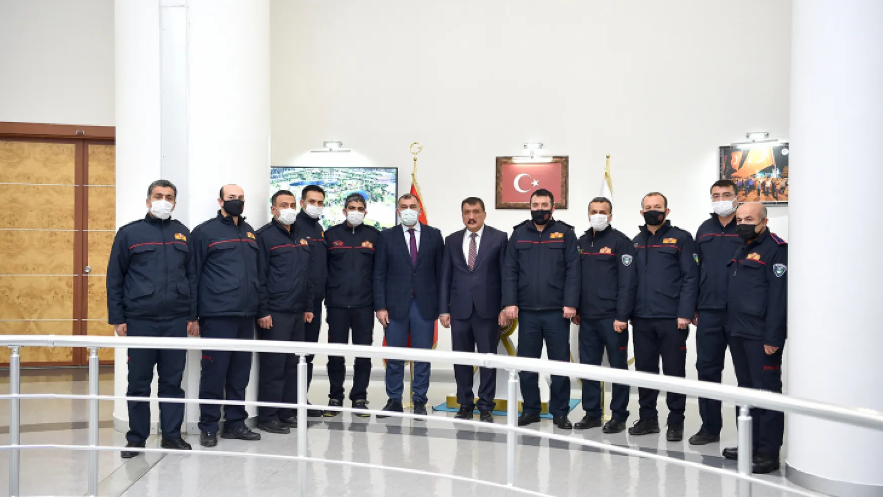 Başkan Gürkan, Görevde Yükselme Sınavında Başarılı Olan Personellerle Bir Araya Geldi