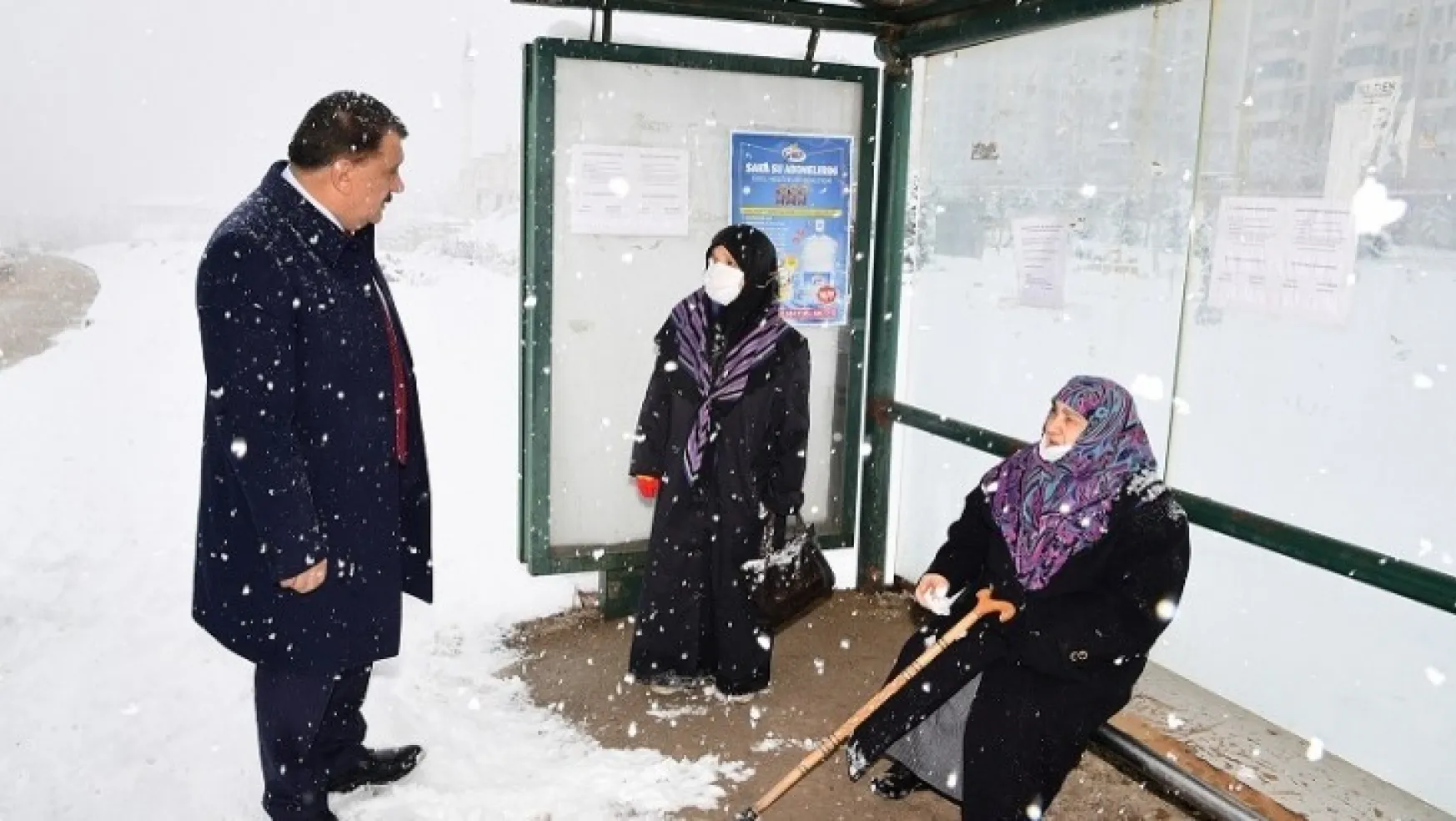 Başkan Gürkan Kar Çalışmalarını Yerinde İnceledi