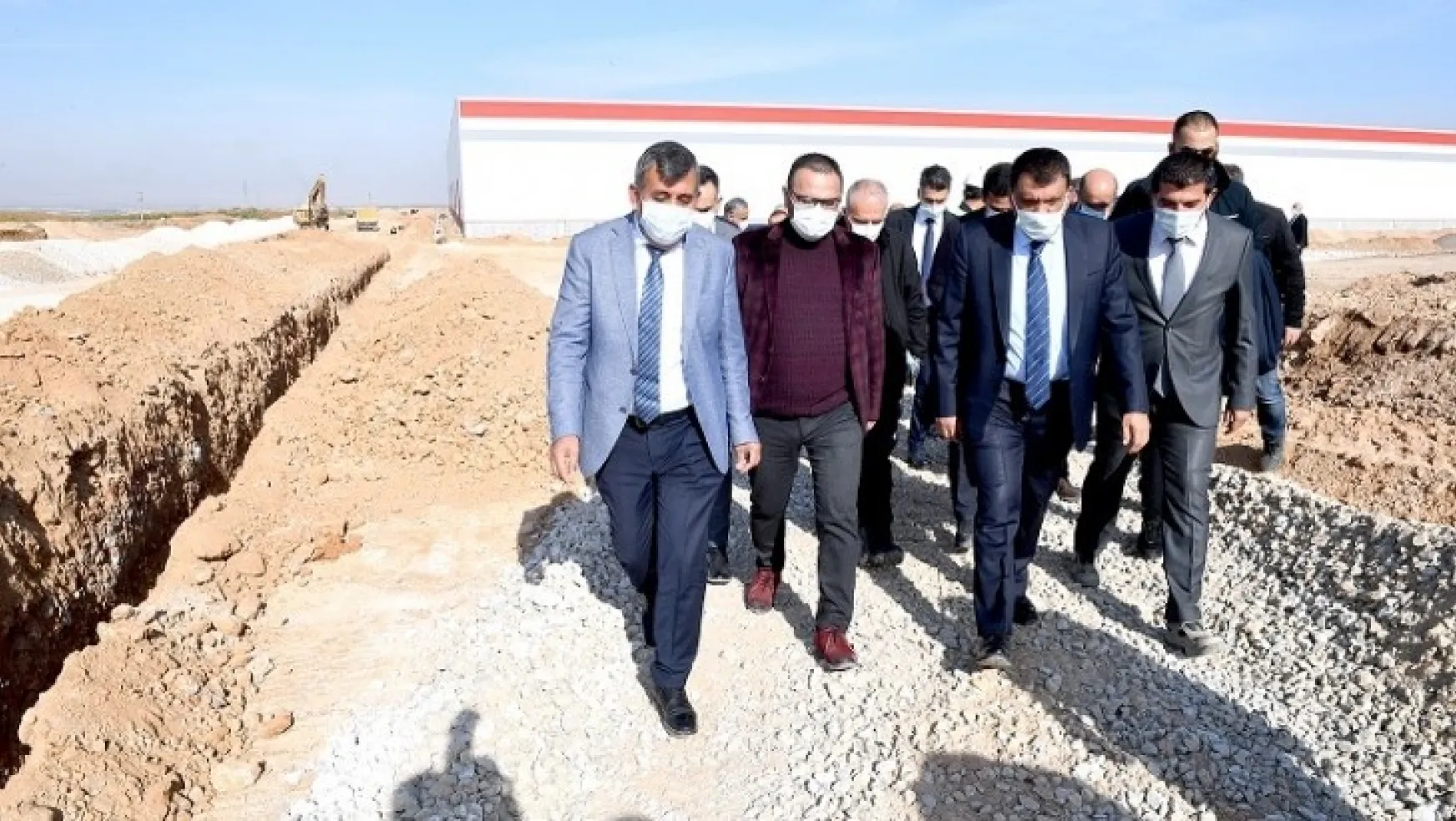 Başkan Gürkan Kızılay Üretim Tesisini İnceledi: