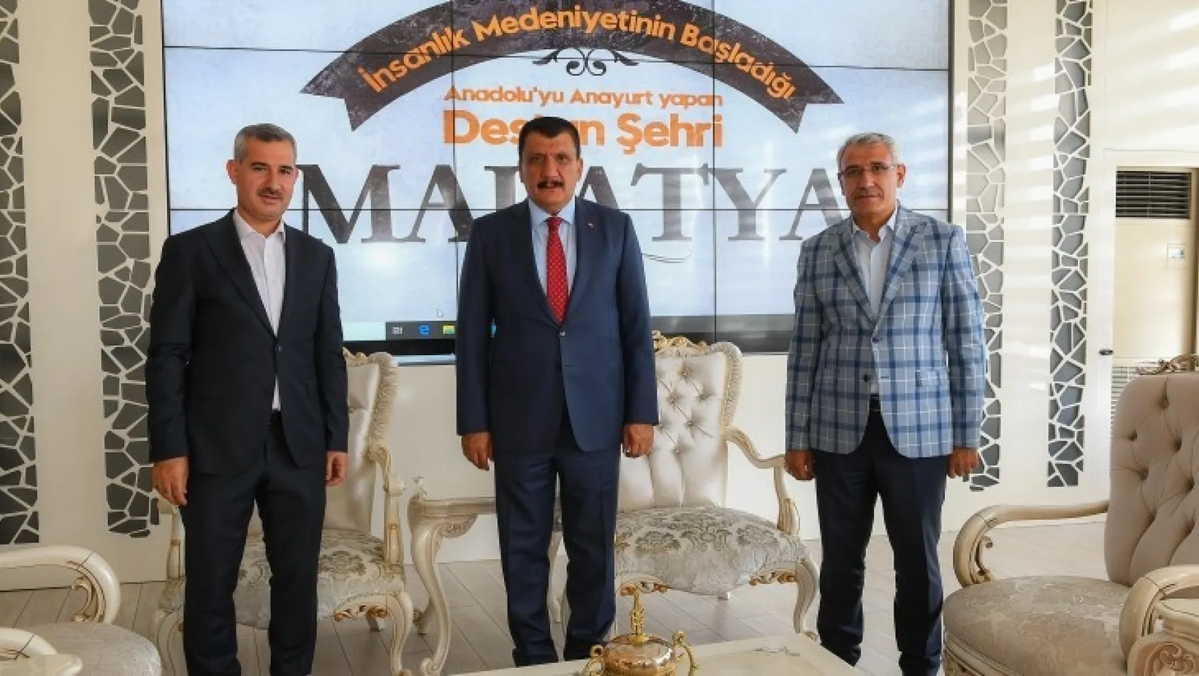 Başkan Gürkan Merkez İlçe Belediye Başkanları İle Bir Araya Geldi