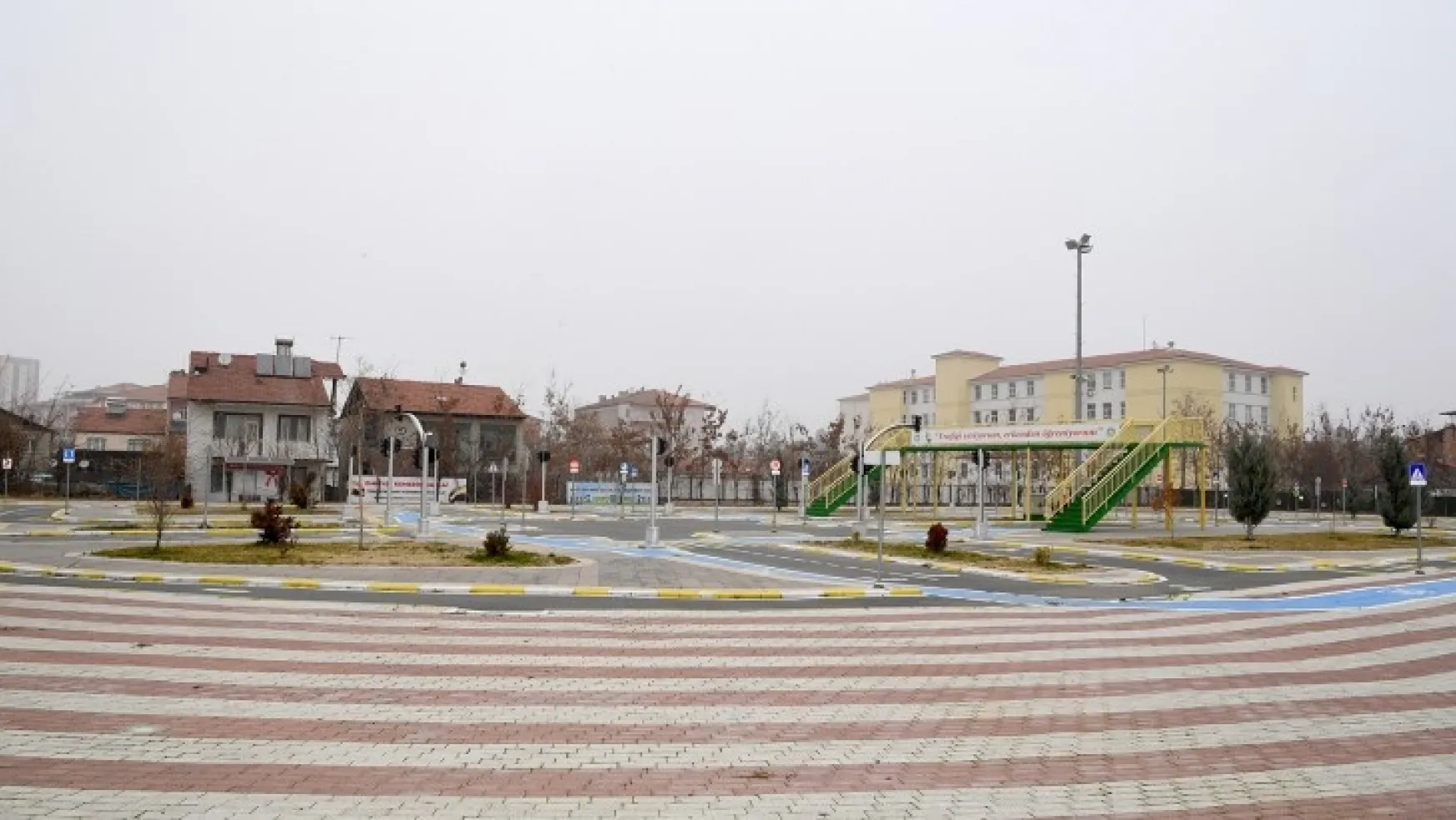 Başkan Gürkan Mersedes Kadir Trafik Eğitim Parkını Ziyaret Etti