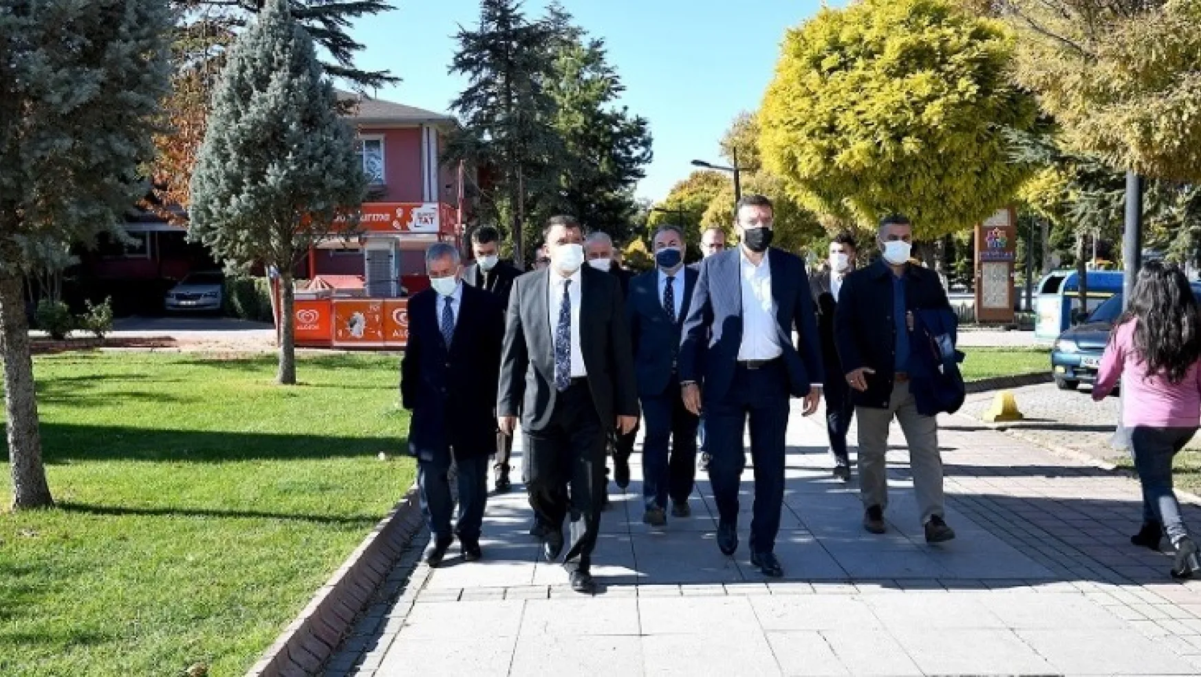 Başkan Gürkan Sümer Park Esnaflarıyla Bir Araya Geldi