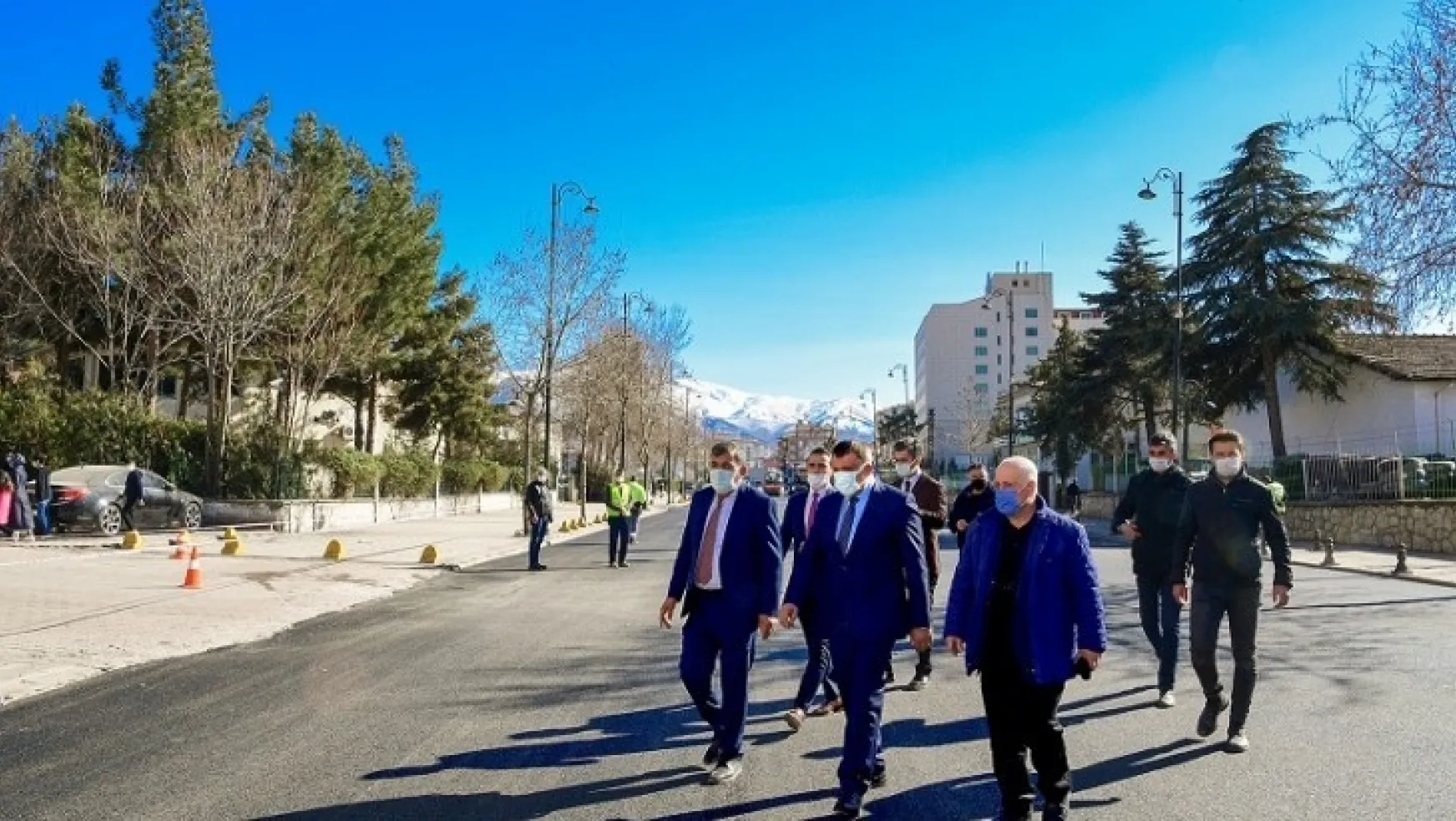 Başkan Gürkan Ve Mahalle Muhtarı Çalışmaları Yerinde İnceledi