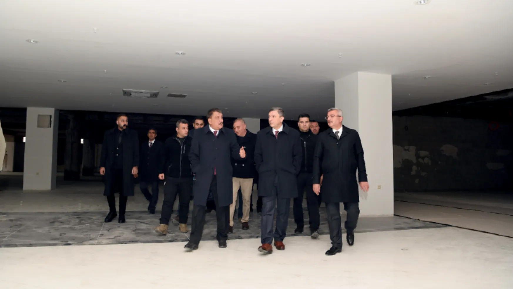 Başkan Gürkan Ve Vali Şahin Malatya City'de İncelemede Bulundu