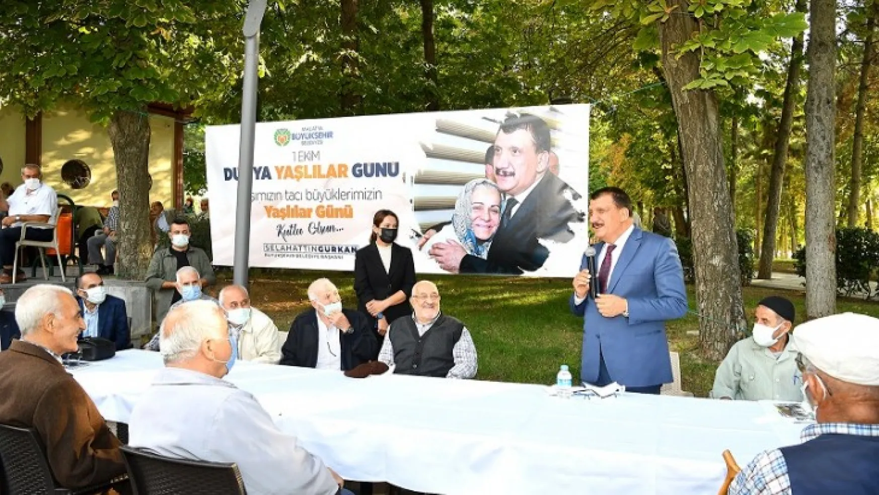 Başkan Gürkan, 'Yaşlılarımız Güngörmüş Tecrübeli İnsanlardır'
