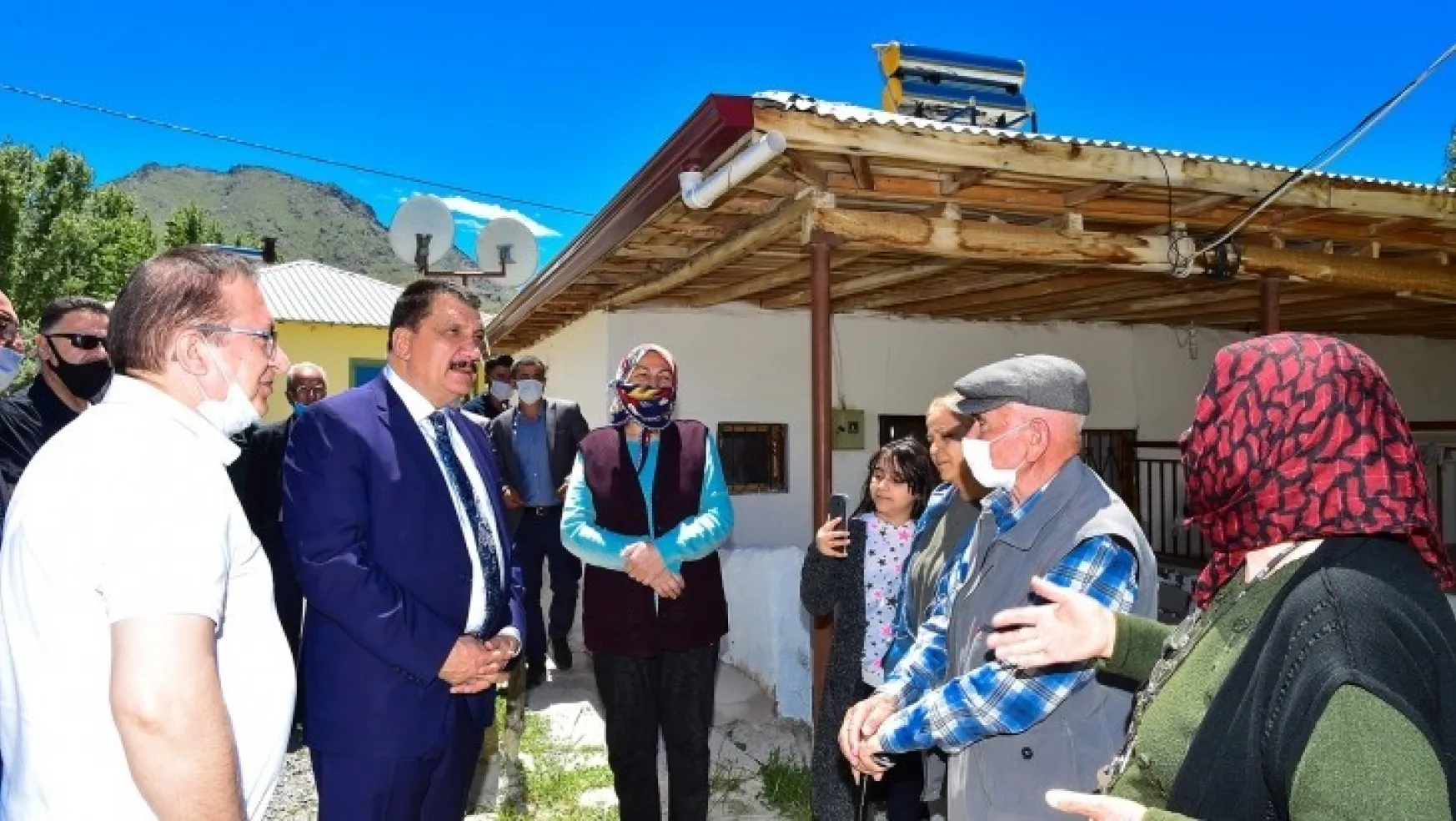 Başkan Gürkan'dan Akçadağ ziyareti