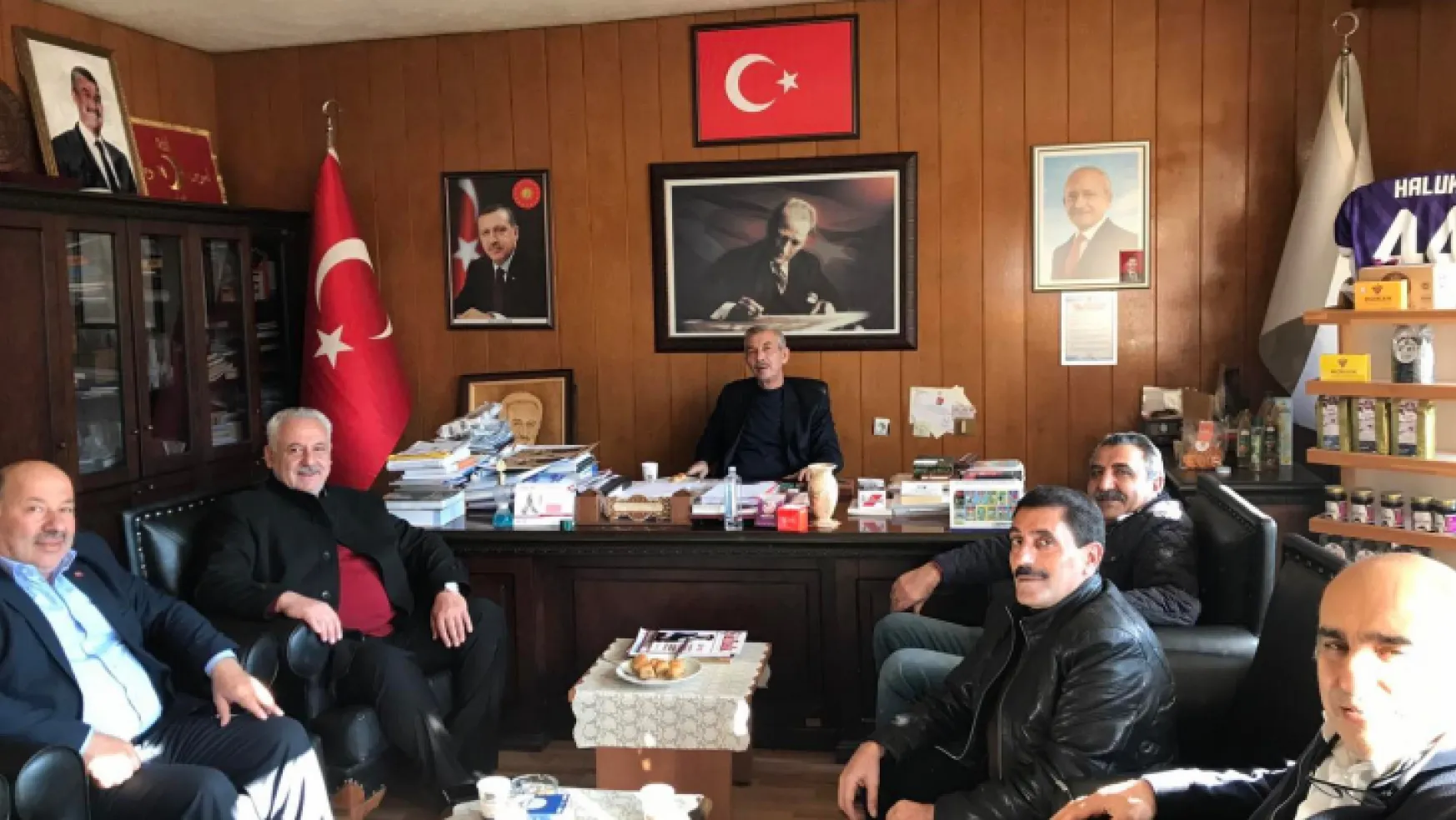Başkan Karaman'dan Cömertoğlu'na ziyaret