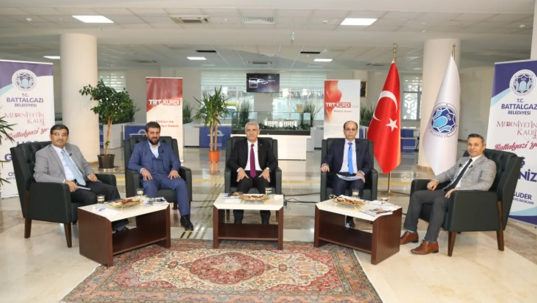 Battalgazi Belediye Başkanı Osman Güder, Trt Kurdi'ye Konuk Oldu