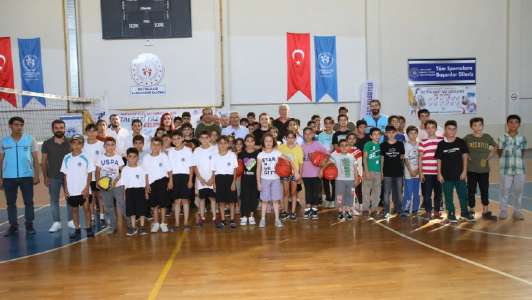 Battalgazi Belediyesi'nin Yaz Spor Okullarından 10 Bin Depremzede Çocuğa Eğitim Verildi