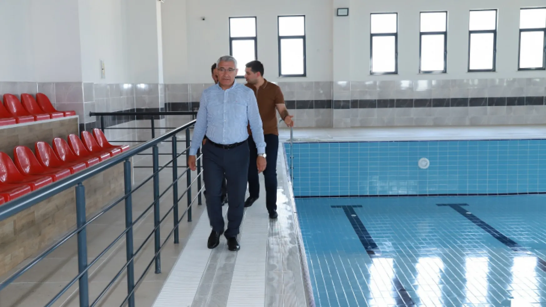 Battalgazi'deki Yarı Olimpik Havuz Açılış İçin Gün Sayıyor